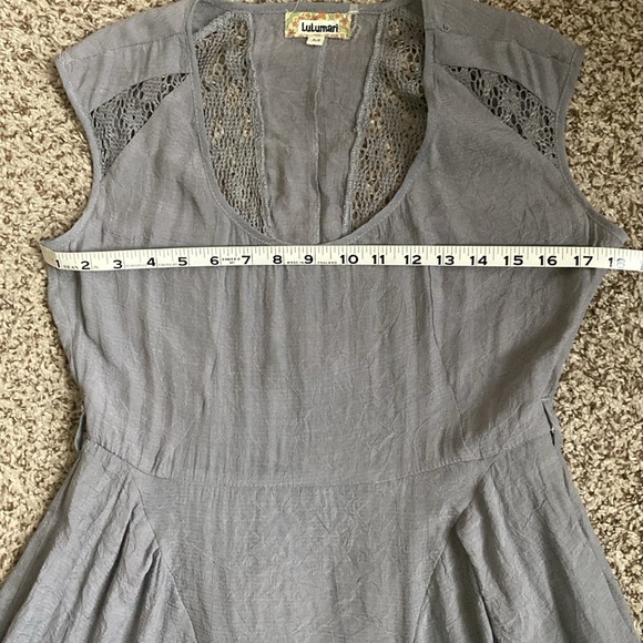 NWOT Crochet Lace Back Lulumari Dress - Picture 11 of 15